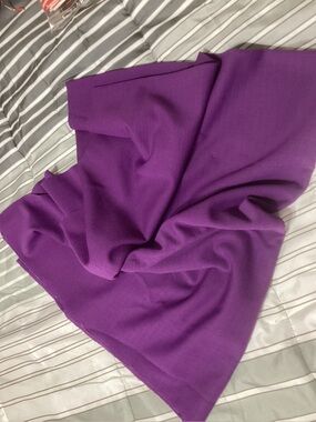 Vibrant Purple Knit Fabric Swatch